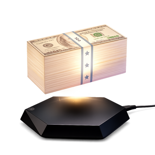 Lampe LED Billets Flottants